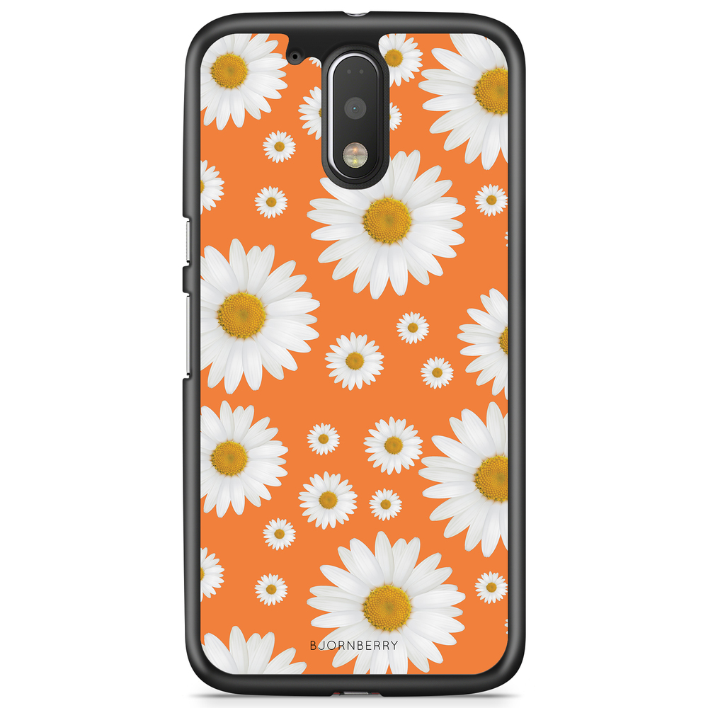 Moto G4/G4 Plus Case - Marguerite Pattern