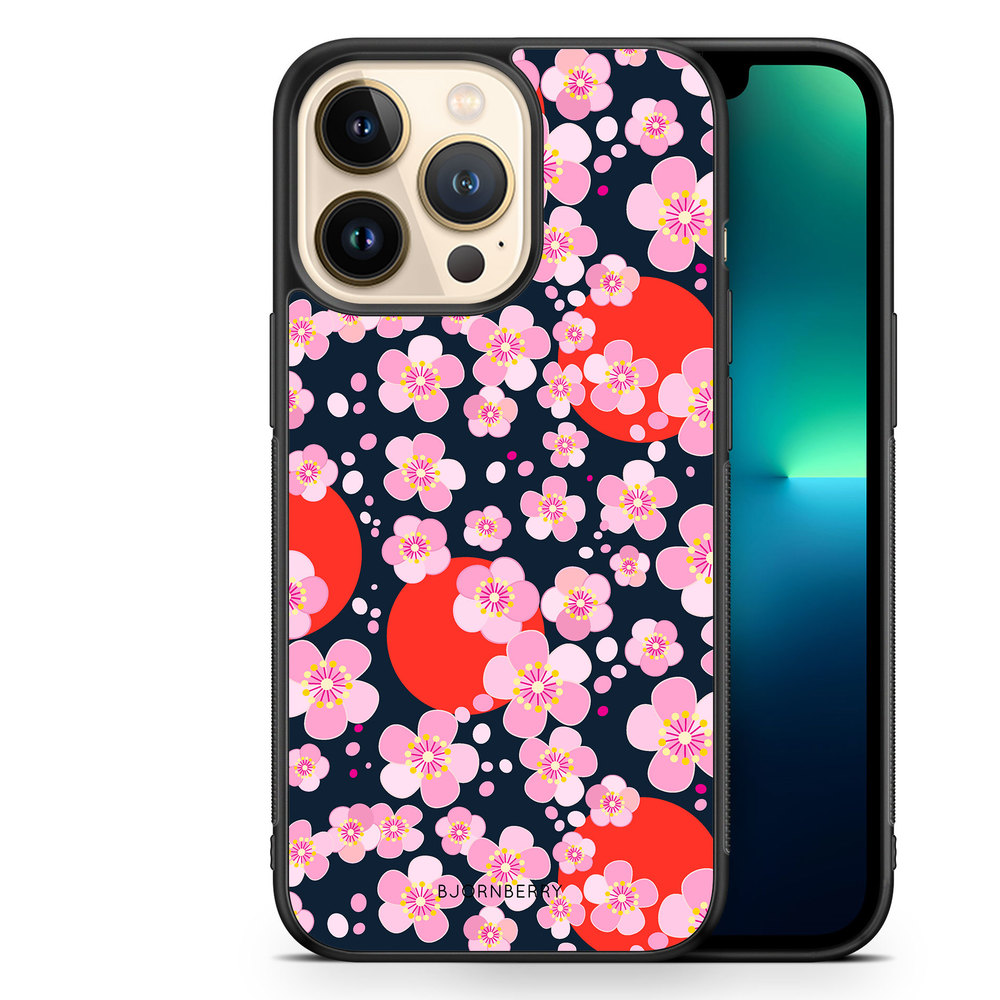 iPhone 13 Pro Case - Japanese Flowers