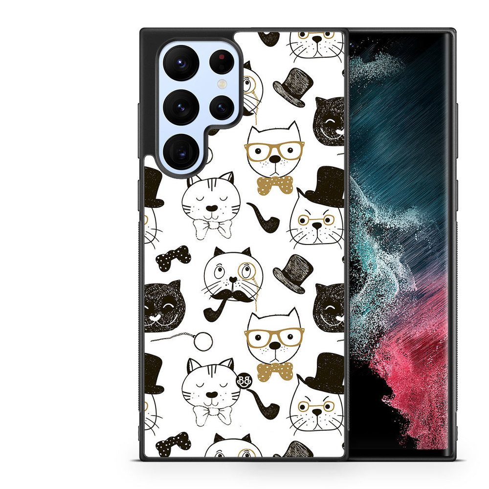 Samsung Galaxy S23 Ultra 5G Case - Cartoon cats