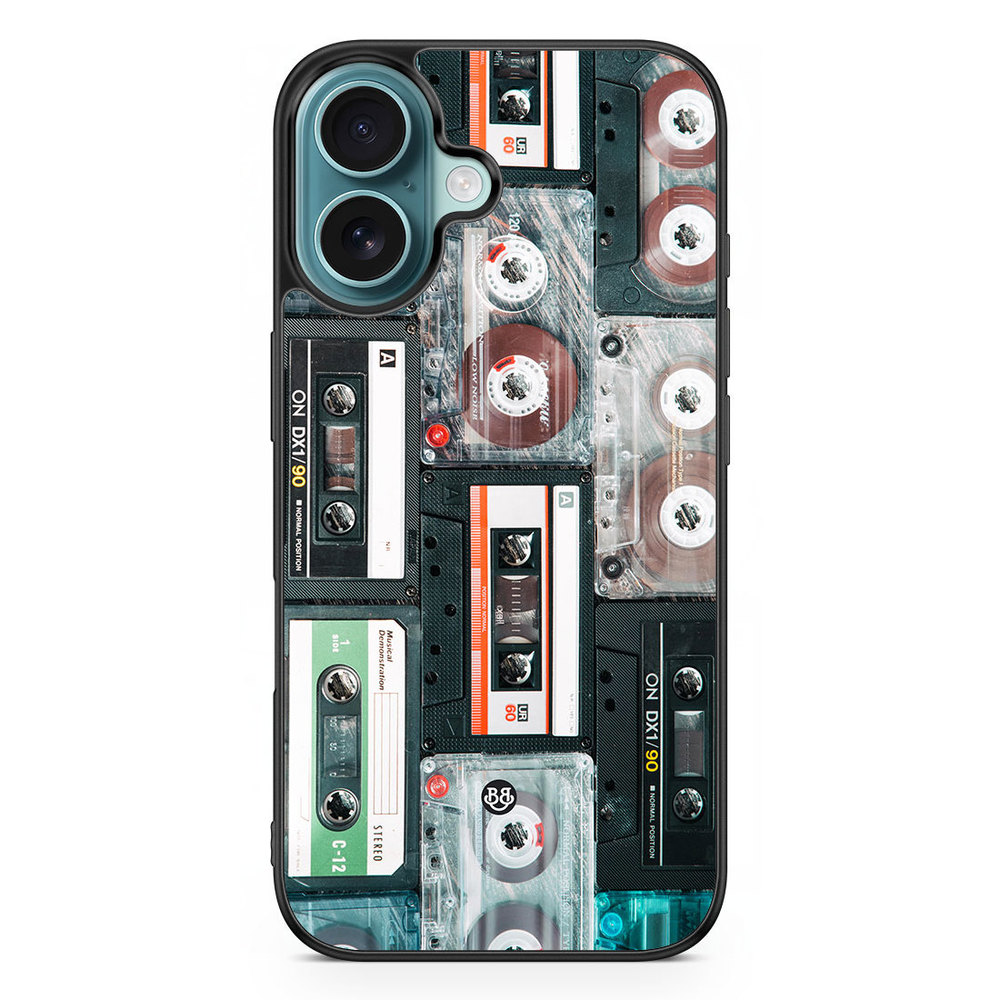 iPhone 16 Case - Audio Cassette