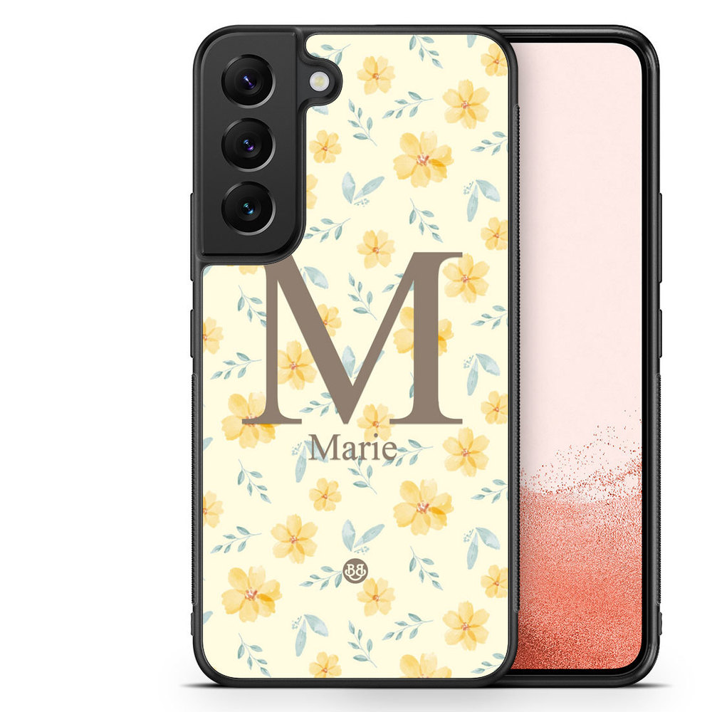 Samsung Galaxy S23 Plus 5G Custom Case - AWAKEN - Golden Bloom