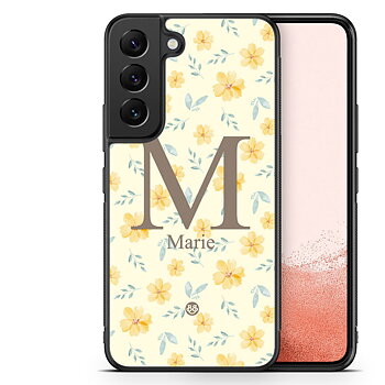 Samsung Galaxy S23 Plus 5G Custom Case - AWAKEN - Golden Bloom