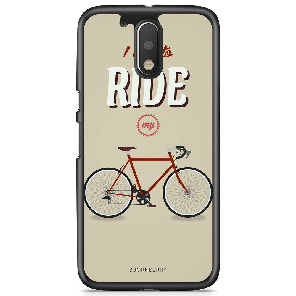 Moto G4/G4 Plus Case - Ride My Bicycle