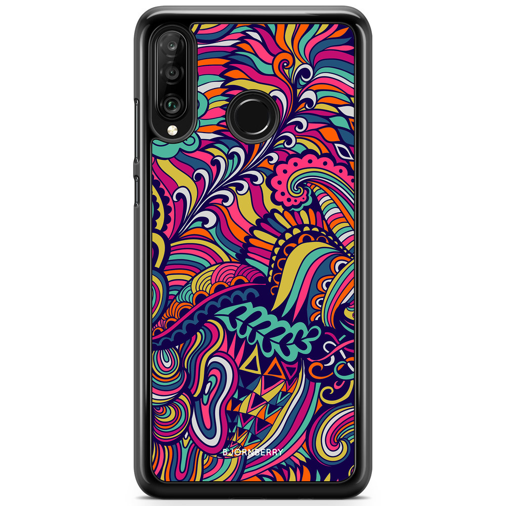 Huawei P30 Lite Case - Abstract Floral