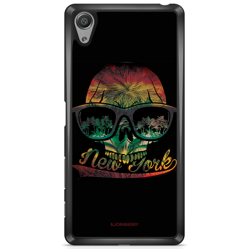 Sony Xperia L1 Case - New York Skull