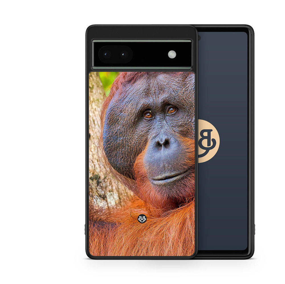 Google Pixel 6a Skal - Orangutan | Mobilskal & Mobilfodral BJORNBERRY