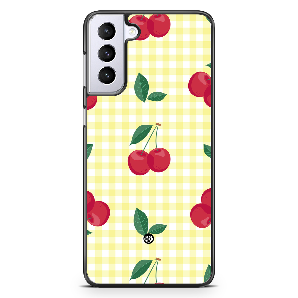Samsung Galaxy S21 Plus Case - SUMMER GARDEN - Cherry Kiss
