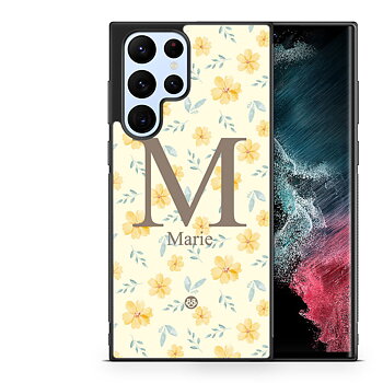 Samsung Galaxy S23 Ultra 5G Custom Case - AWAKEN - Golden Bloom