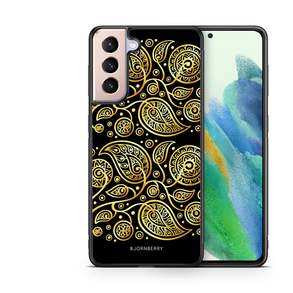 Samsung Galaxy S21 FE 5G Case - Gold Flowers
