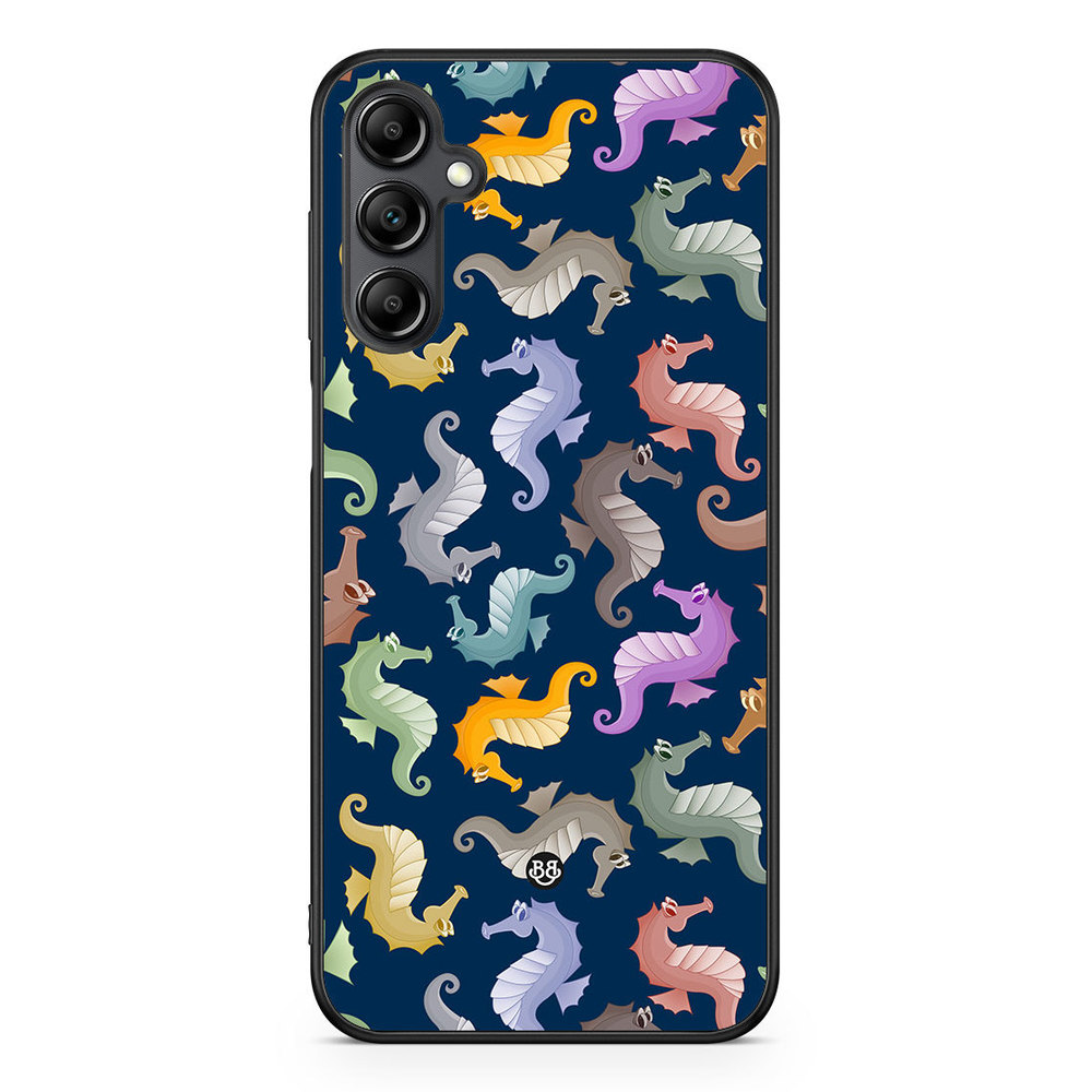 Samsung Galaxy A14 4G/5G Case - Cartoon Sea-Horse