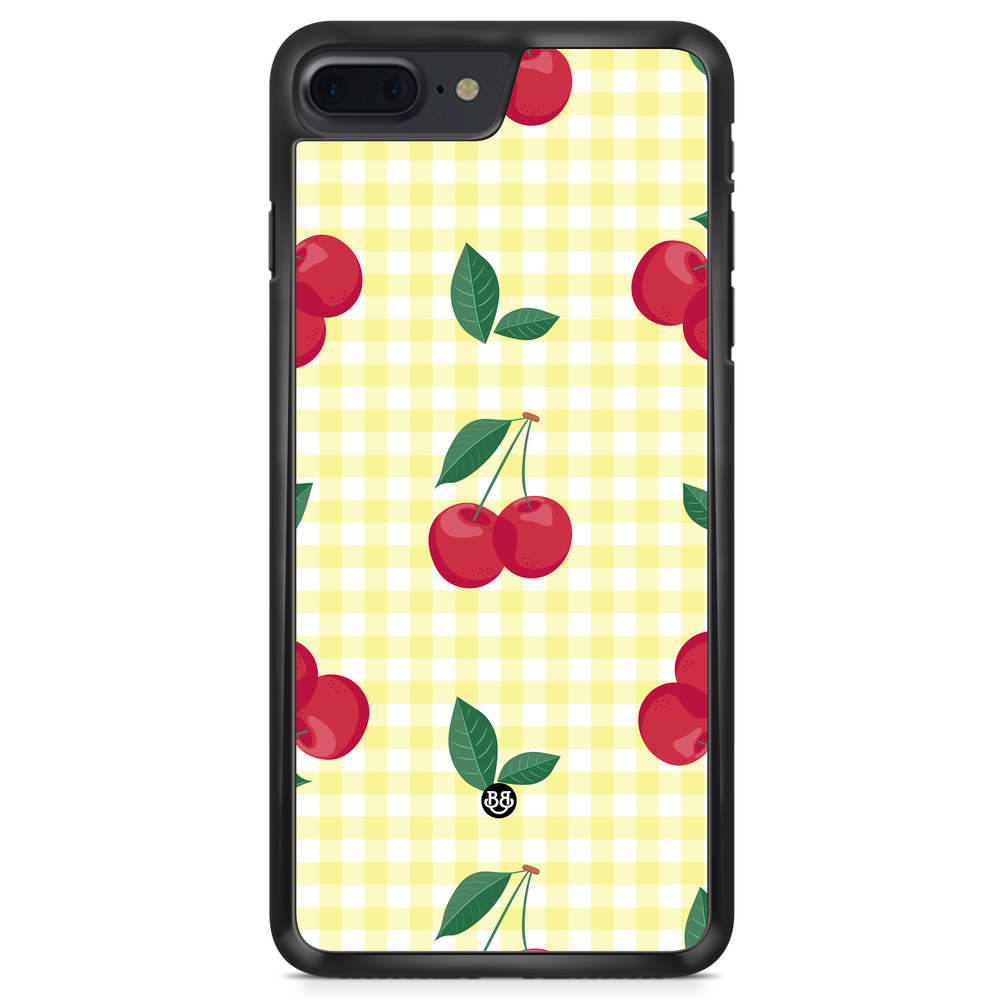 iPhone 8 Plus Case - SUMMER GARDEN - Cherry Kiss