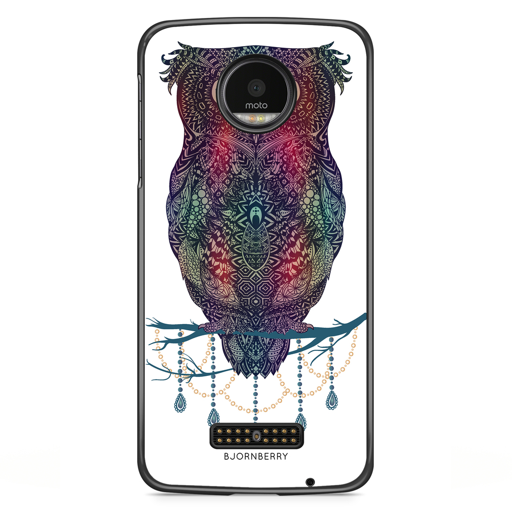 Moto Z2 Play Skal - Mandala Uggla