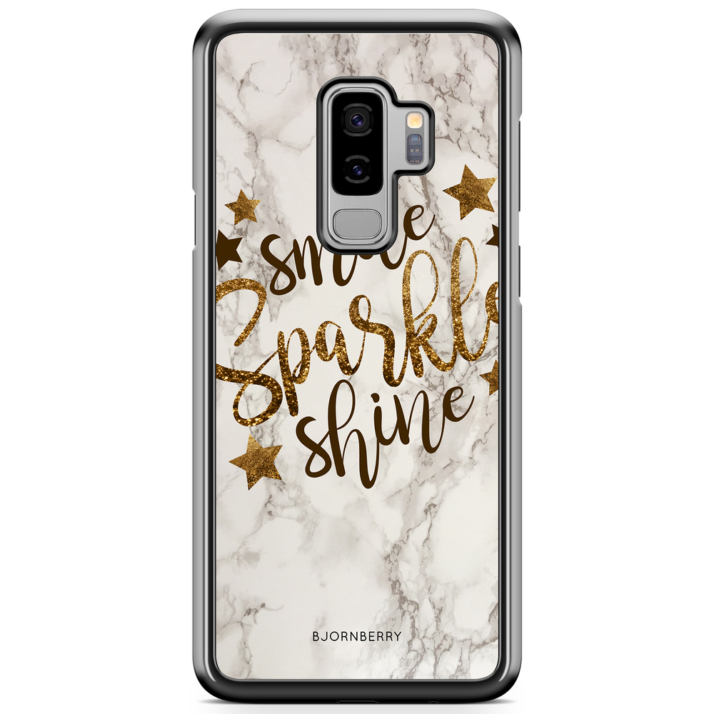 Samsung Galaxy S9 Plus Case - Smile,Sparkle,Shine