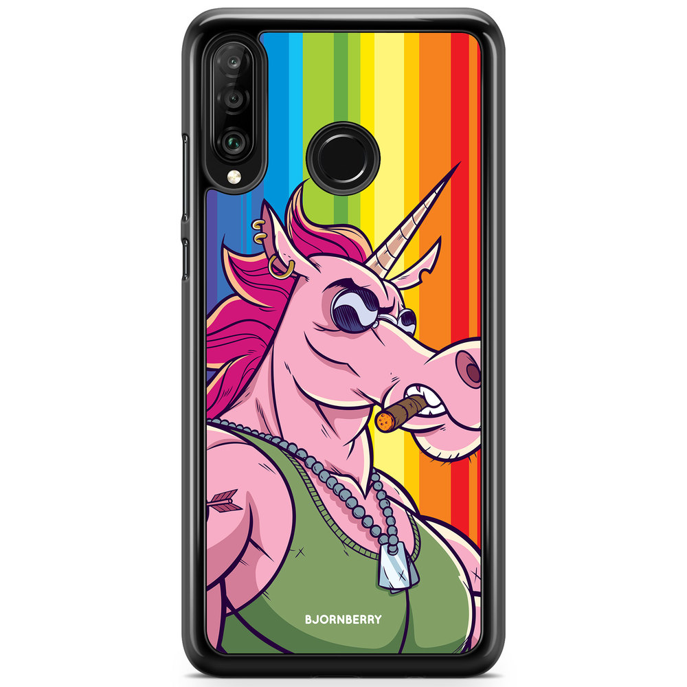 Huawei P30 Lite Case - Muscle Unicorn