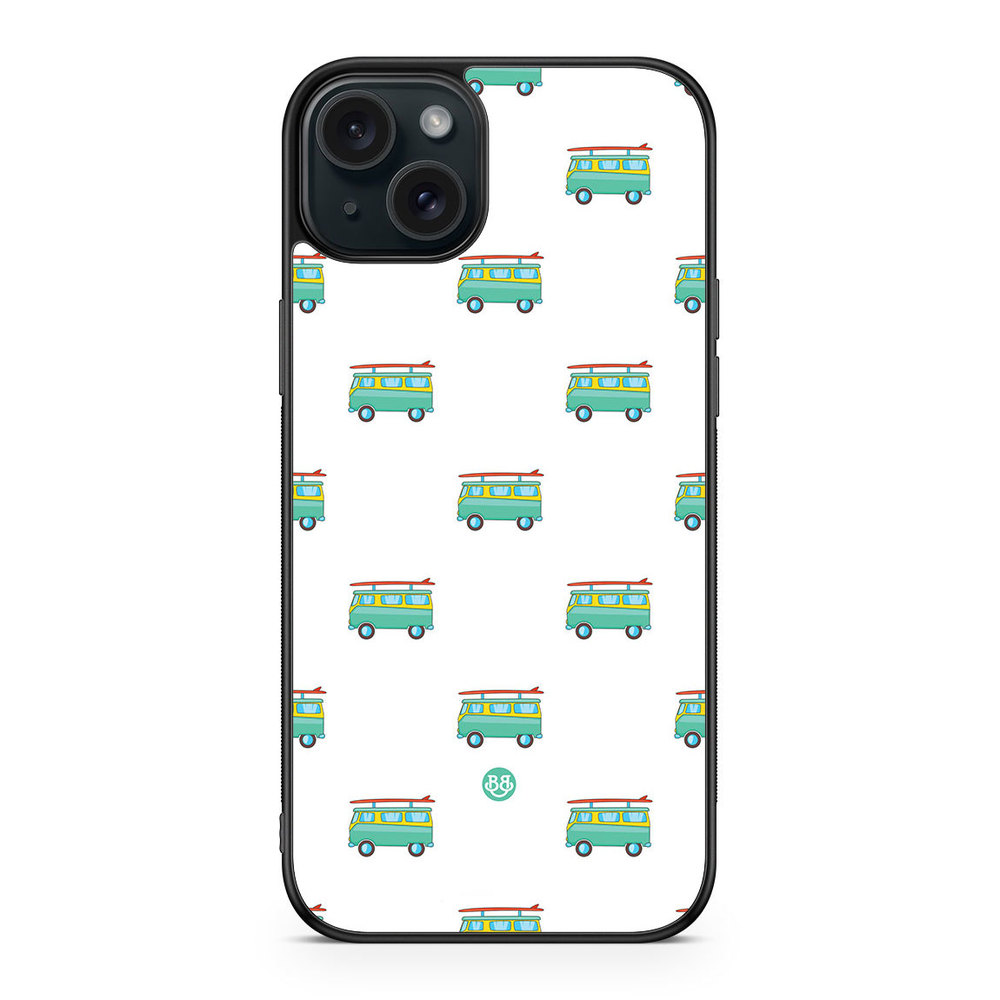 iPhone 15 Plus Case - Surfboard pattern