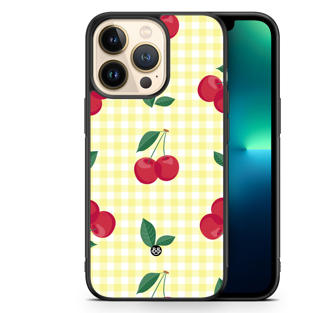 iPhone 13 Pro Case - SUMMER GARDEN - Cherry Kiss
