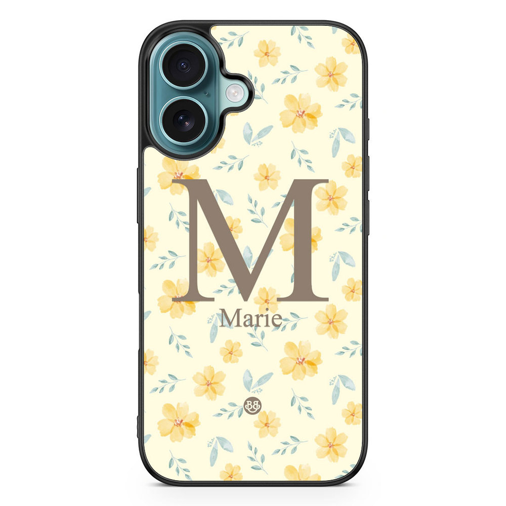 iPhone 16 Custom Case - AWAKEN - Golden Bloom