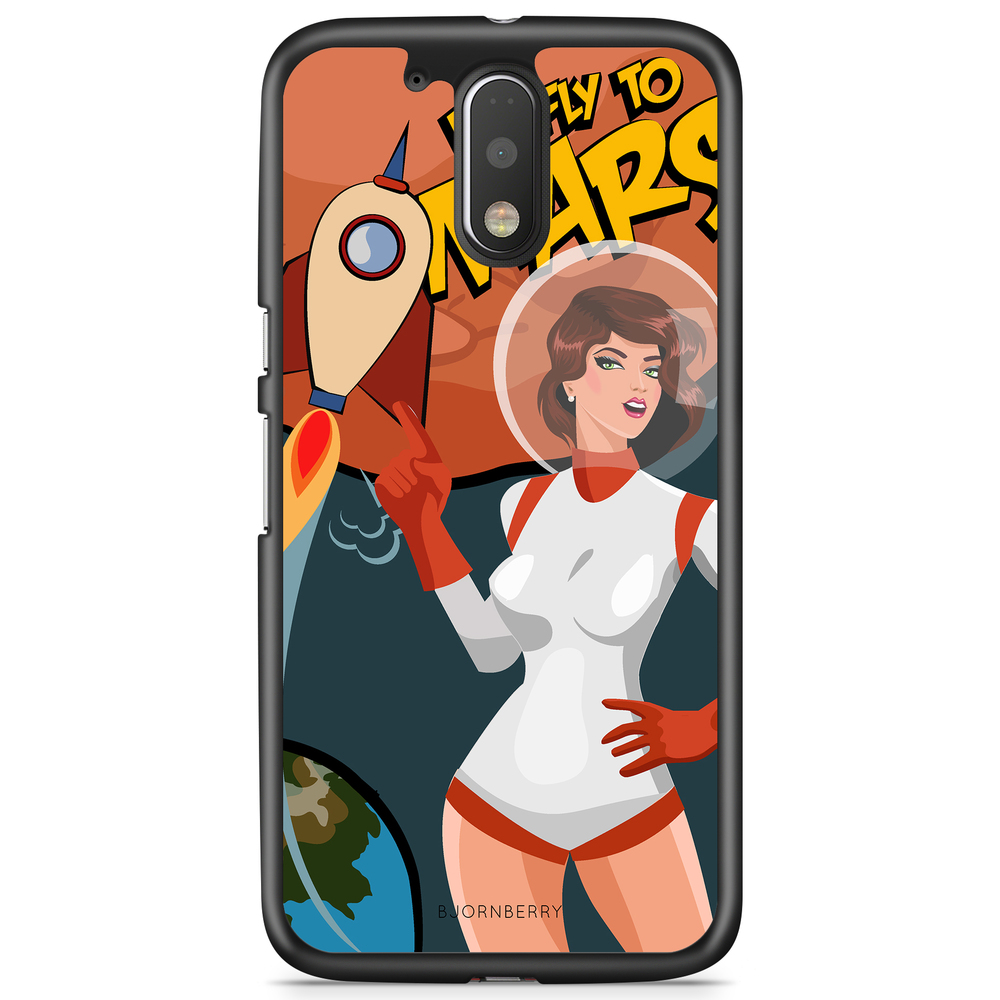 Moto G4/G4 Plus Skal - We Fly To Mars