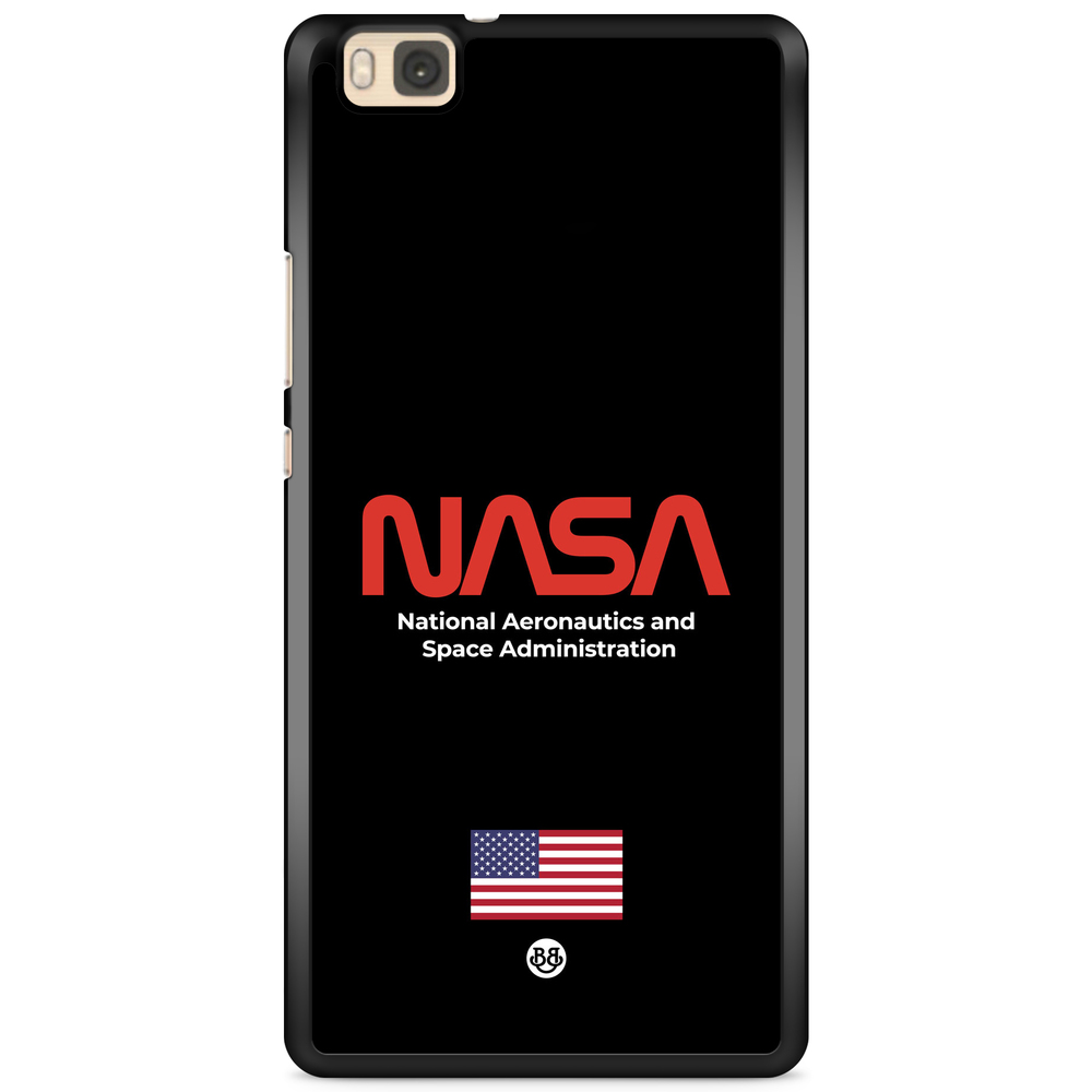 Huawei P8 Lite Case - NASA Worm Black