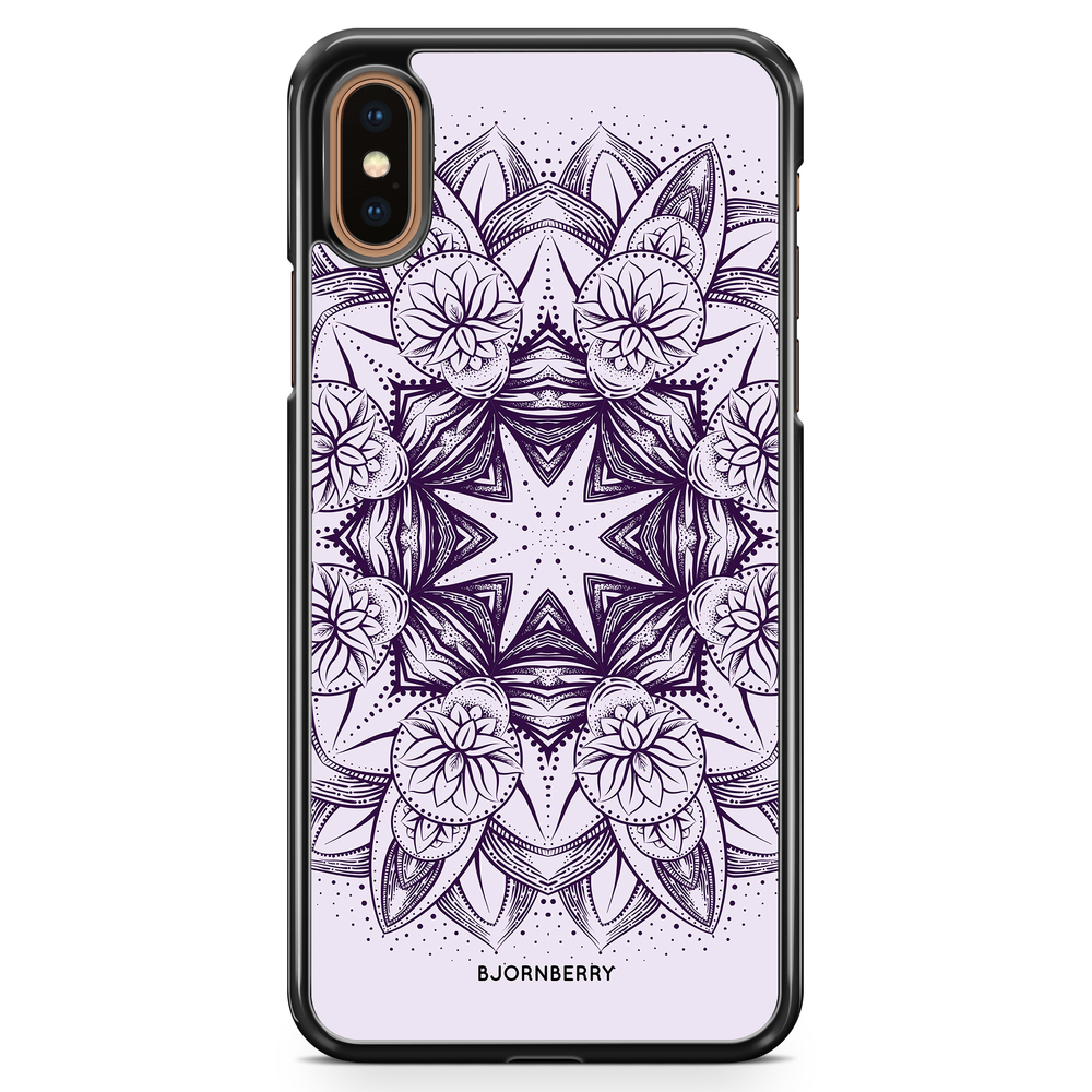 iPhone XS Max Case - Purple Mandala