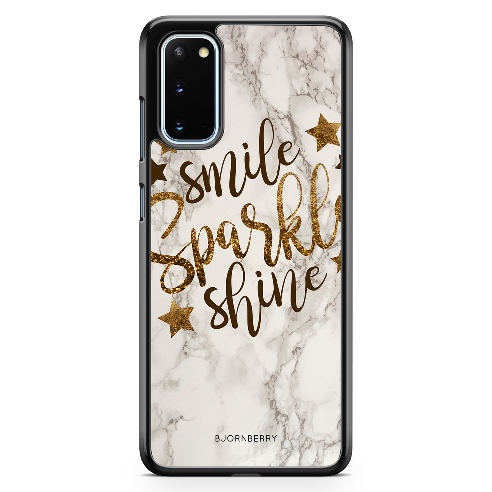 Samsung Galaxy S20 FE Case - Smile,Sparkle,Shine