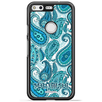 Google Pixel Case Custom - Paisley Name