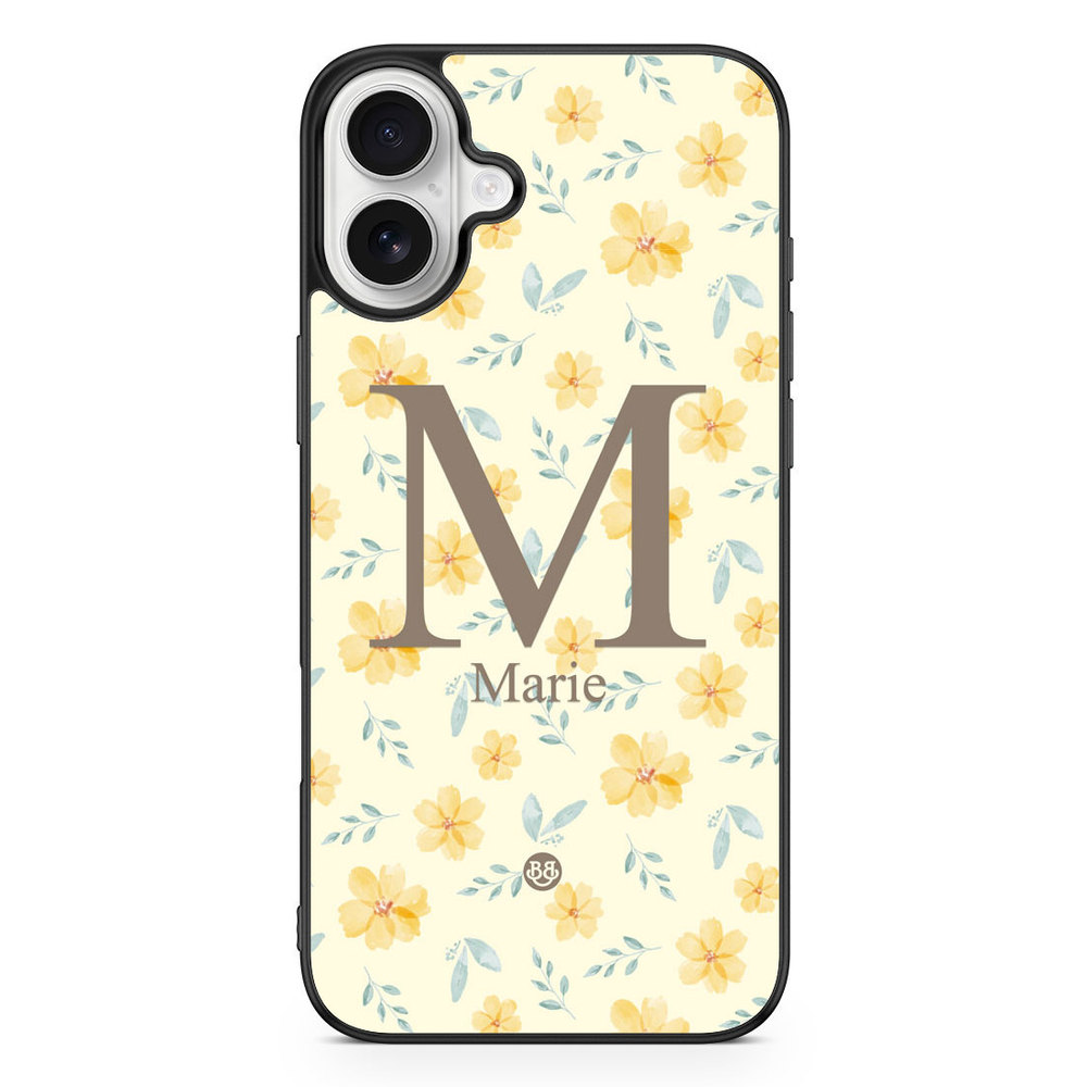iPhone 16 Plus Custom Case - AWAKEN - Golden Bloom