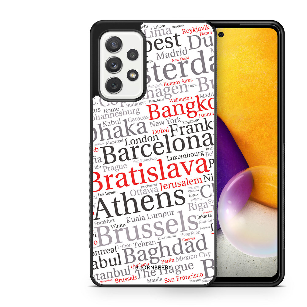 Samsung Galaxy A52/A52s 5G Case - City Names