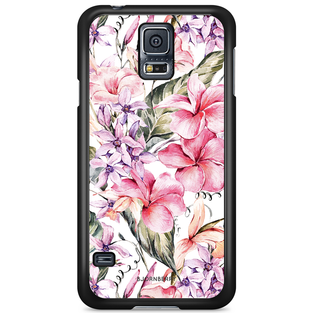 Samsung Galaxy S5/S5 NEO Case - Watercolor Flowers