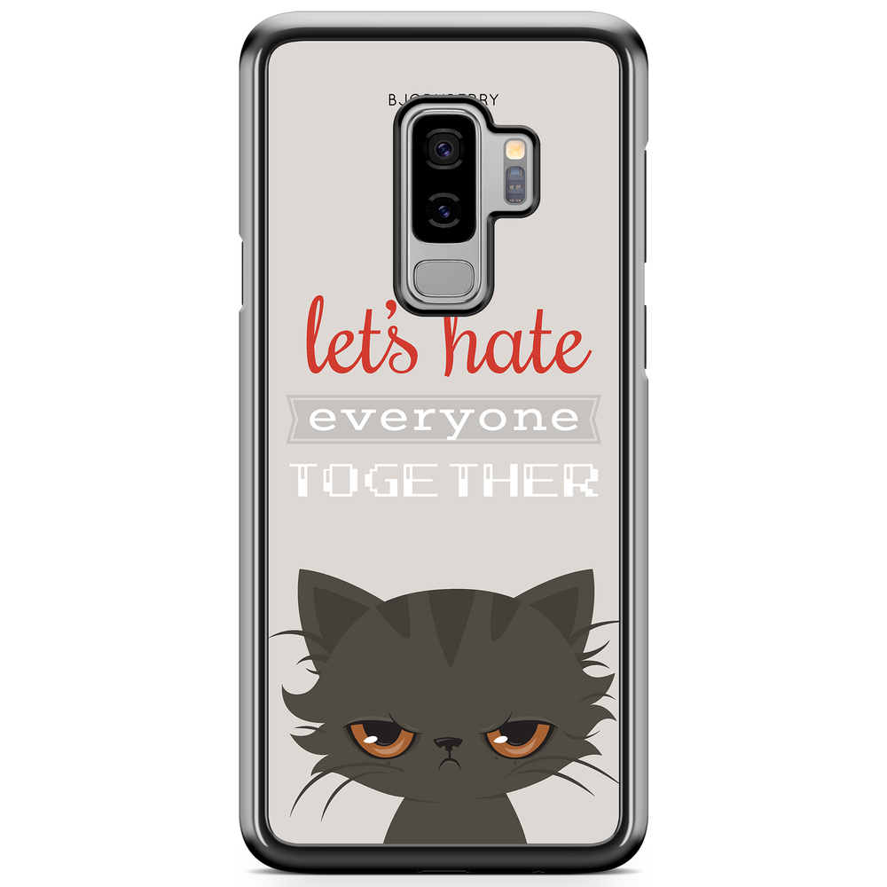 Samsung Galaxy S9 Plus Case - Angry Cat