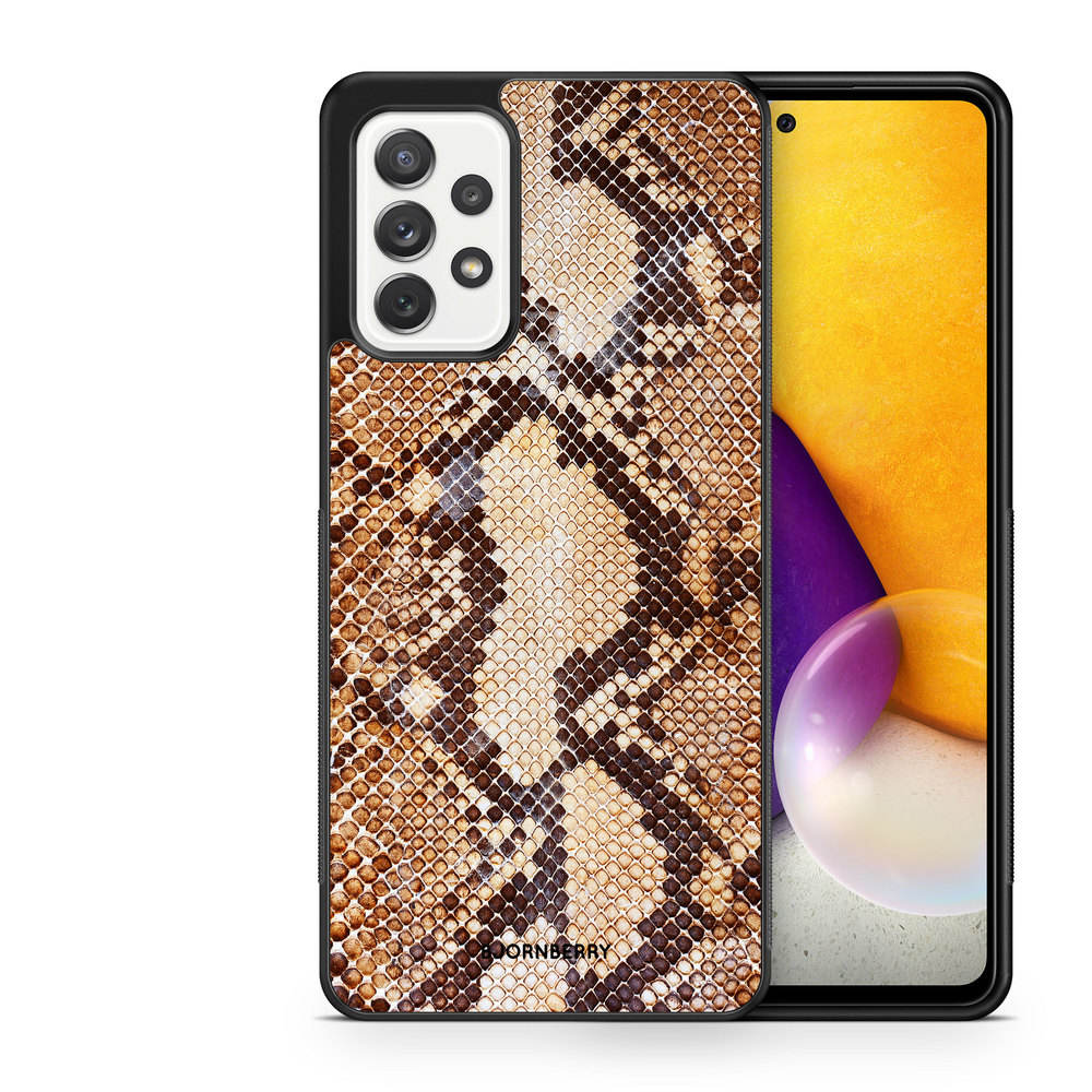 Samsung Galaxy A52/A52s 5G Case - Snakeskin Brown