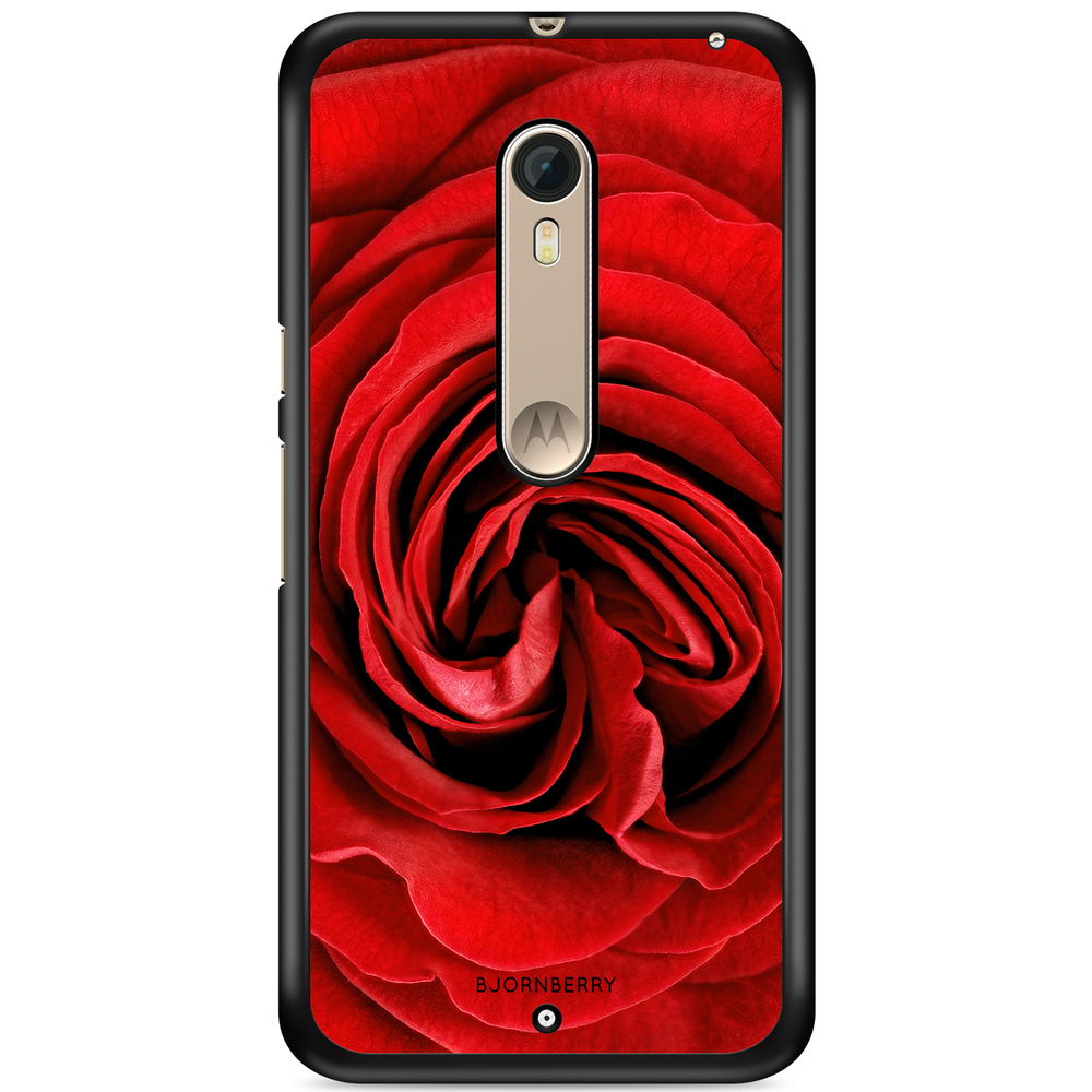 Moto X Style Case - Red Rose