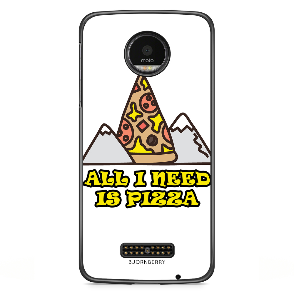 Moto Z2 Play Case - All i need is pizza