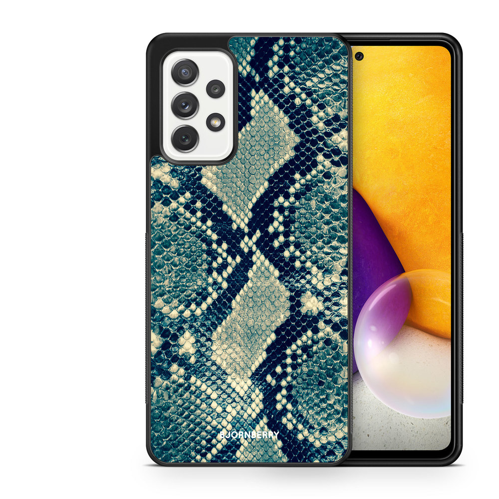 Samsung Galaxy A52/A52s 5G Case - Blue Snakeskin