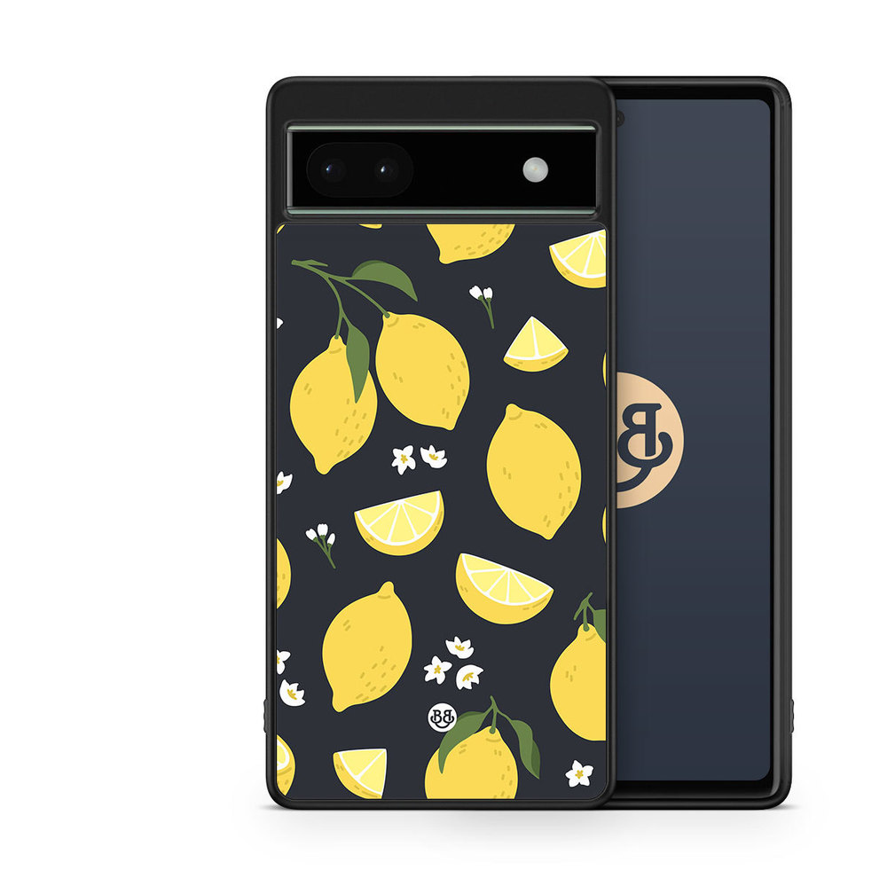 Google Pixel 6a Skal - Citroner | Mobilskal & Mobilfodral BJORNBERRY