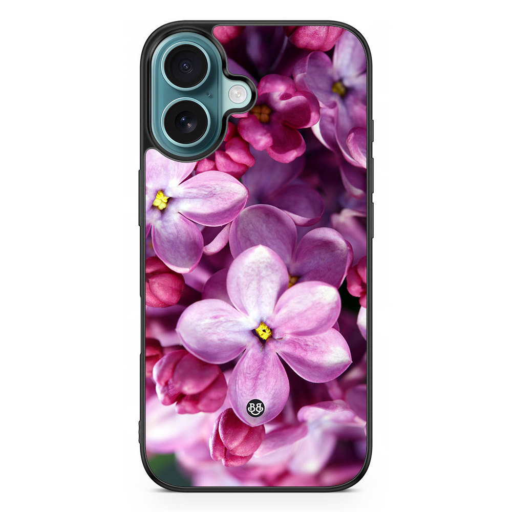 iPhone 16 Case - Purple Spring Flower