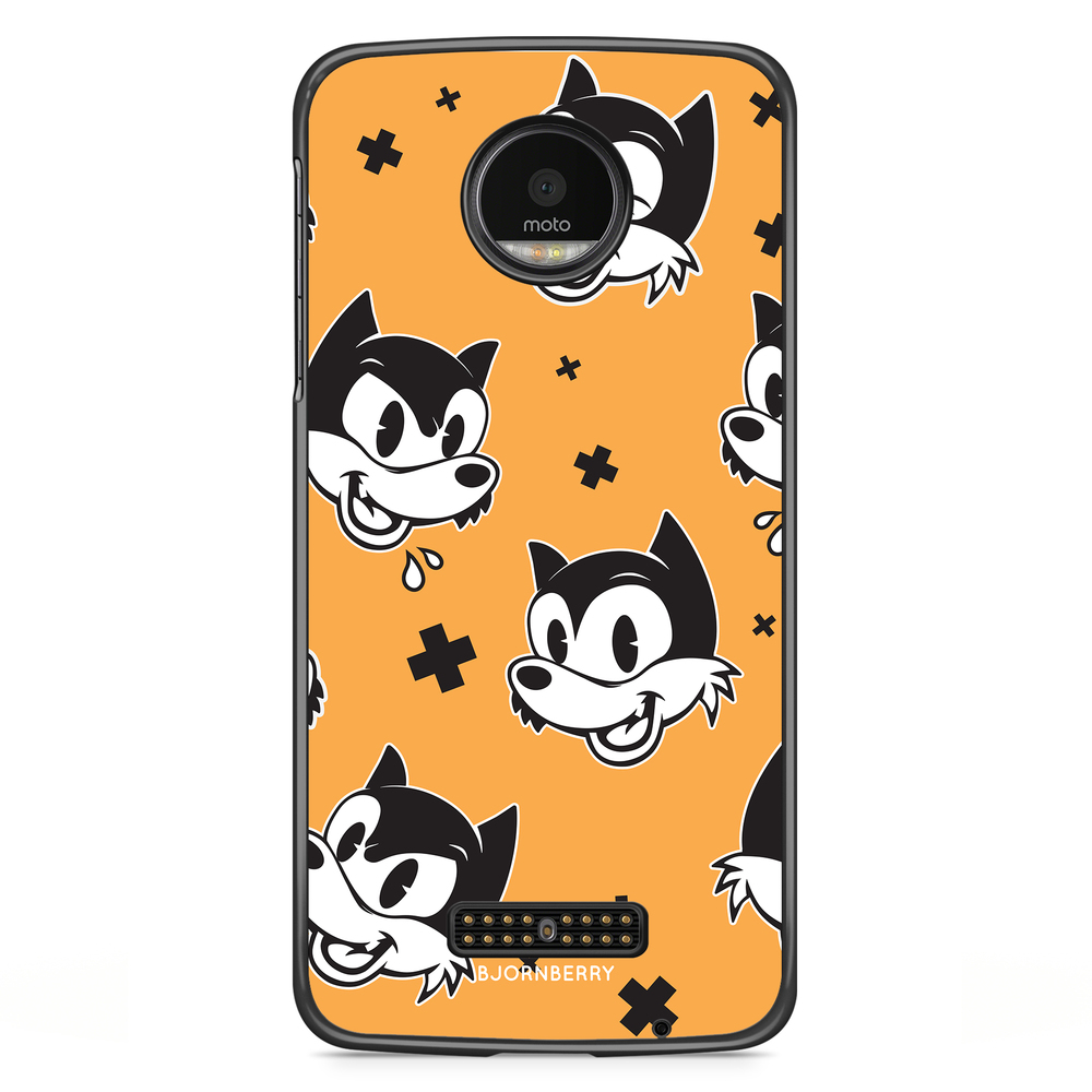 Moto Z2 Play Case - Vintage Wolves