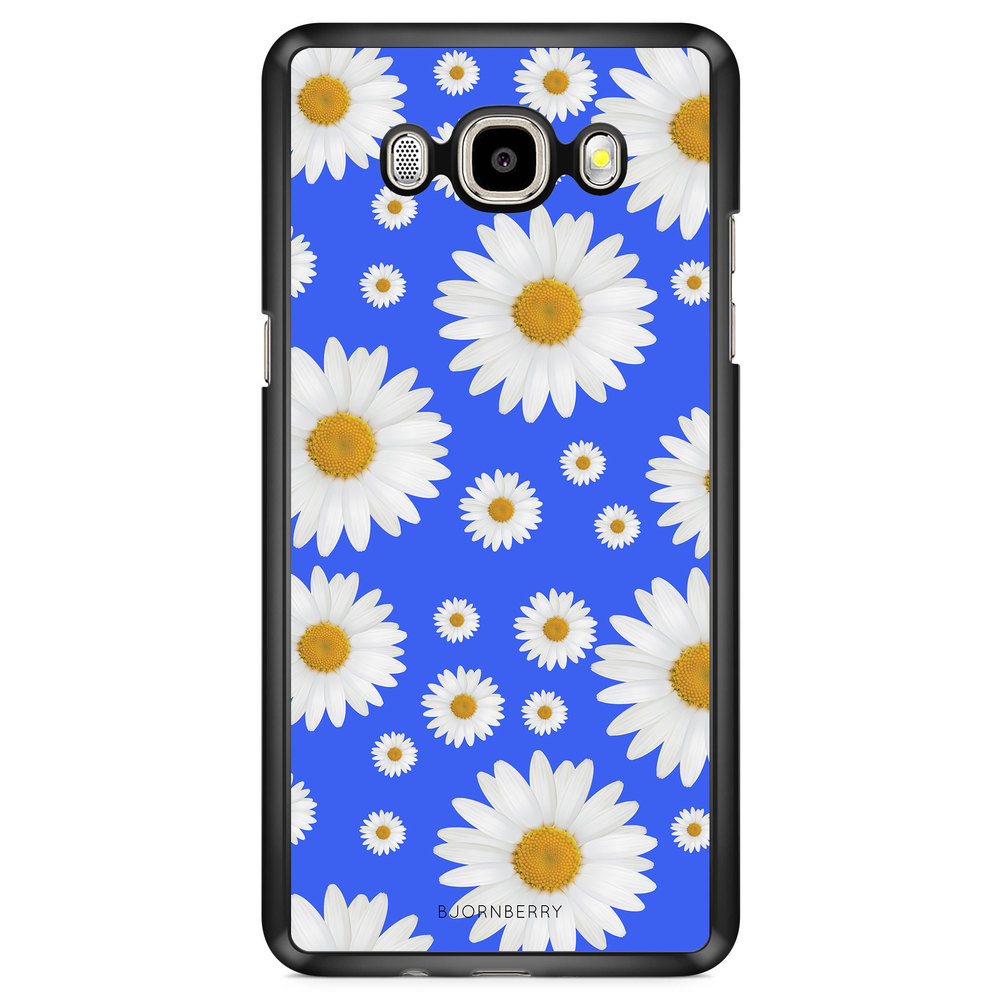 Samsung Galaxy J7 (2016) Case - Blue Daisy Flowers