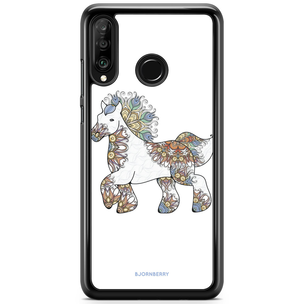 Huawei P30 Lite Case - Flower Unicorn