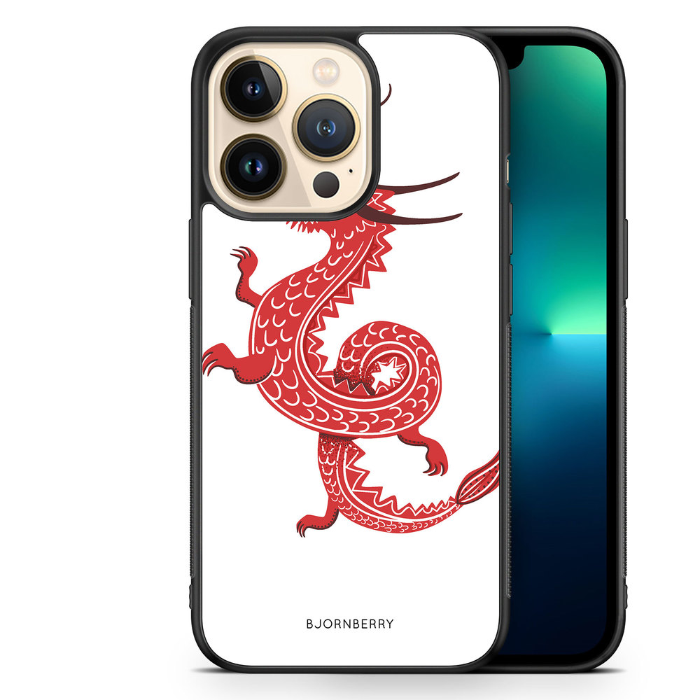 iPhone 13 Pro Case - Red Dragon