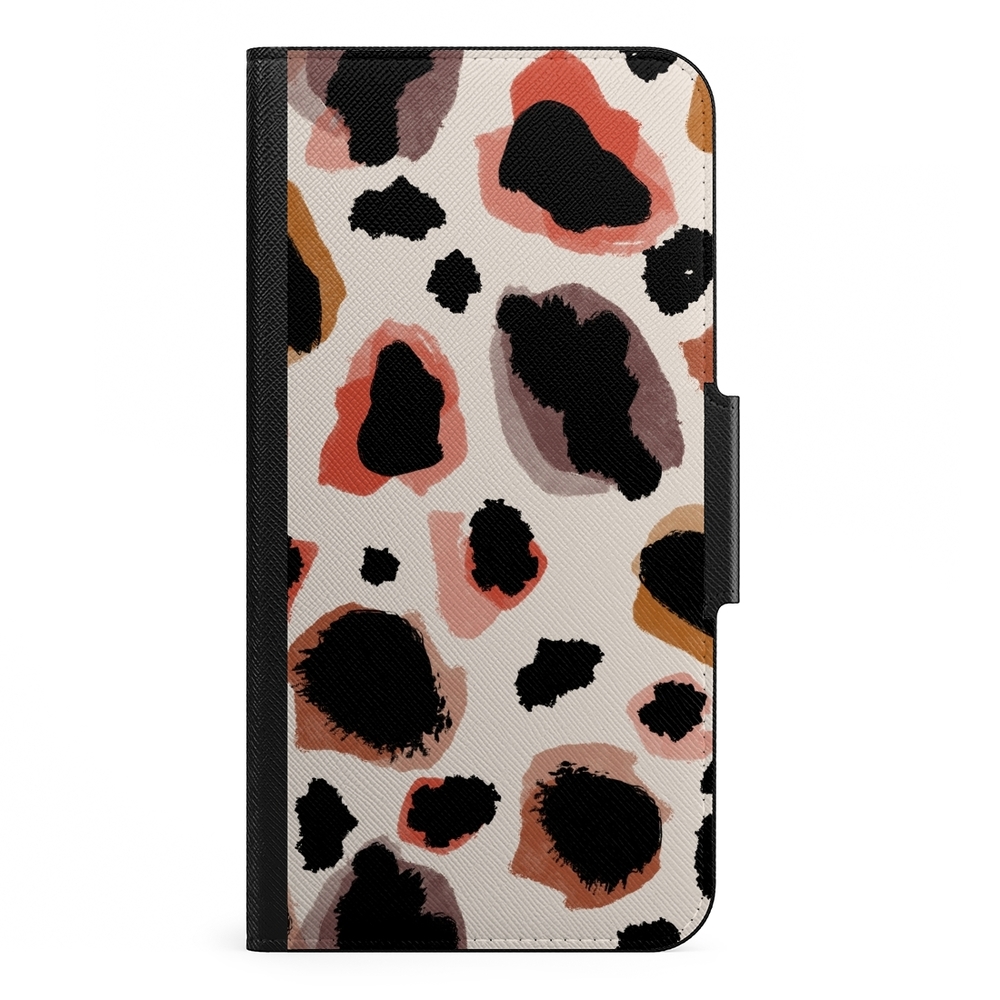 Naive iPhone 13 Pro Max Wallet Case- Artsy Leo