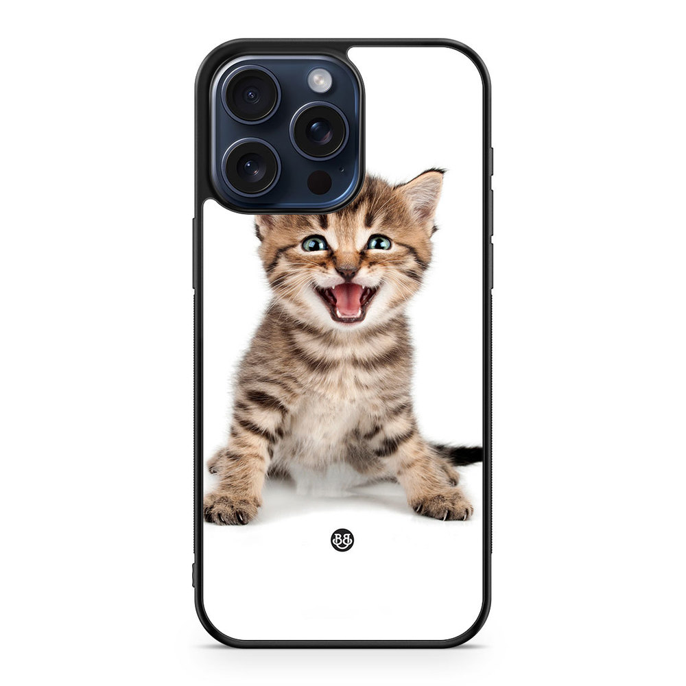 iPhone 15 Pro Max Case - Cute Kitten