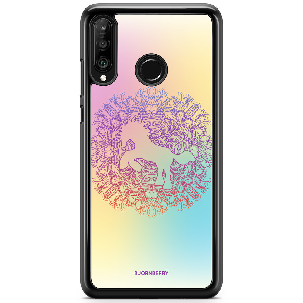 Huawei P30 Lite Case - Rainbow Unicorn