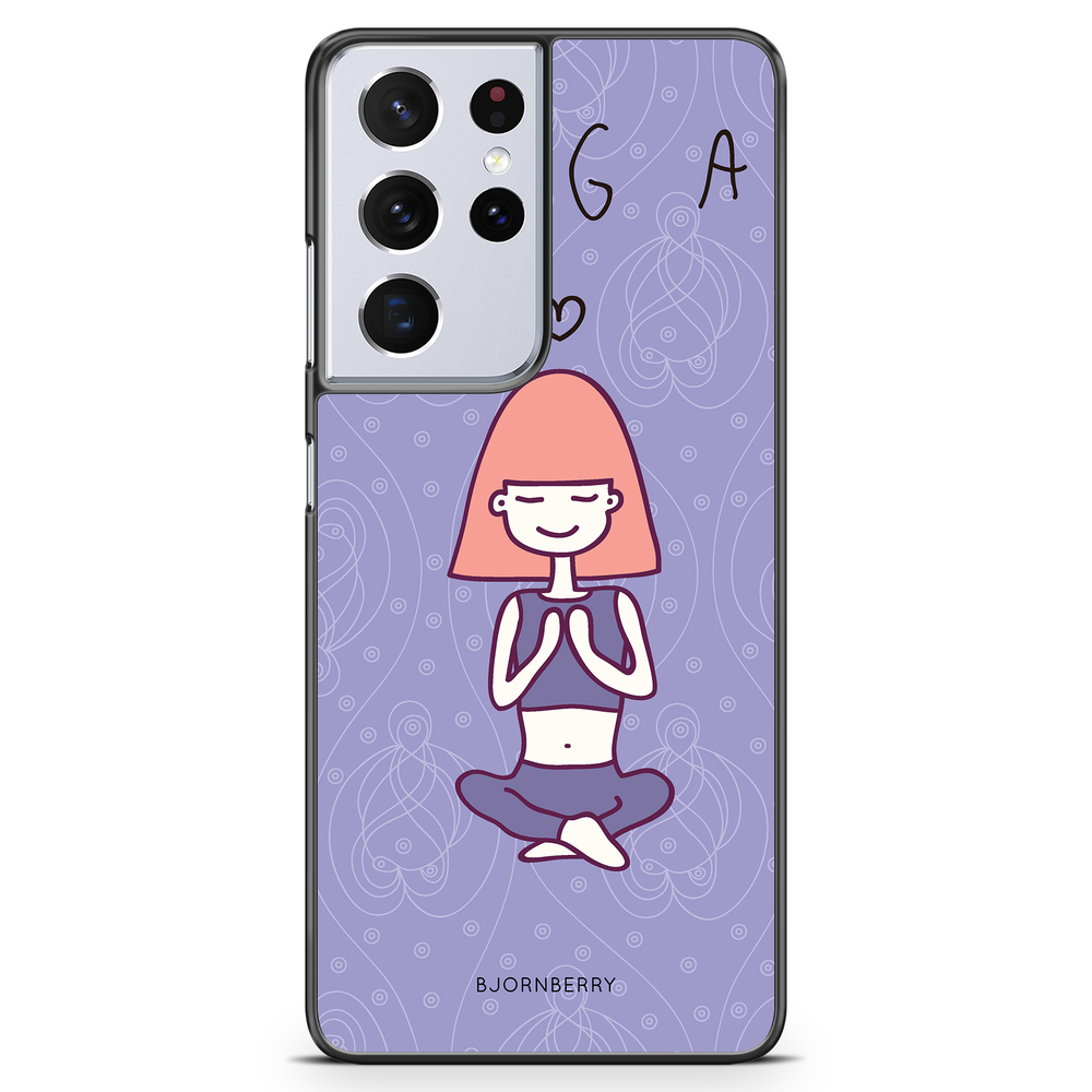 Samsung Galaxy S21 Ultra Case - Yoga Girl