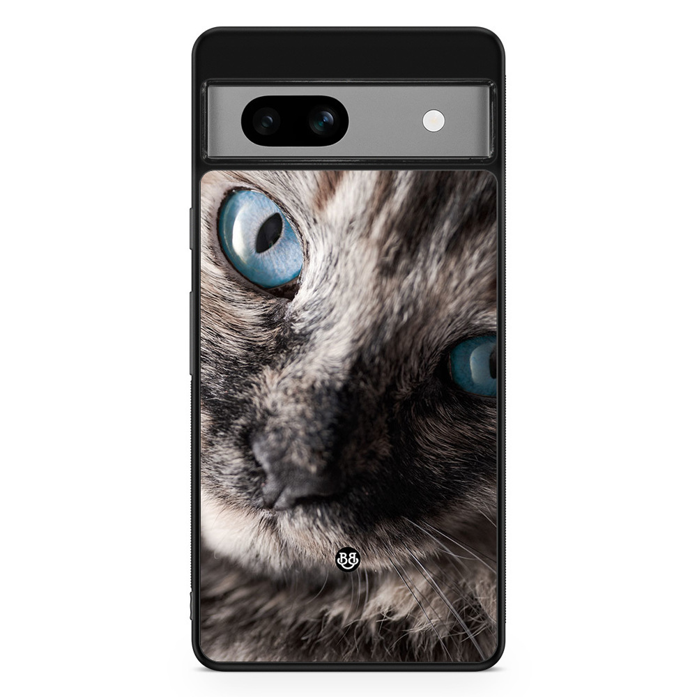 Google Pixel 7a Case - Cat Blue Eyes