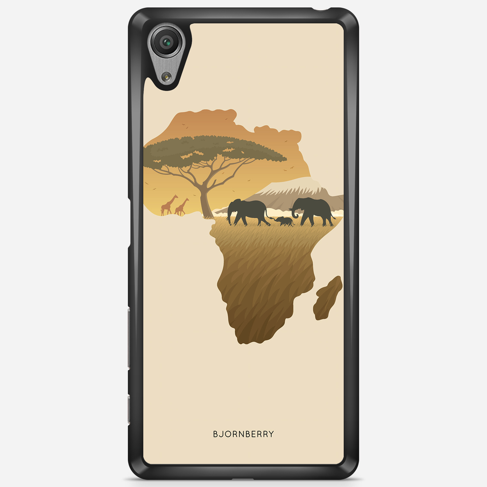 Sony Xperia X Performance Case - Africa Brown
