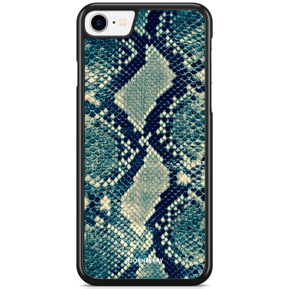 iPhone 8 / iPhone SE (2022/2020) Case - Blue Snakeskin