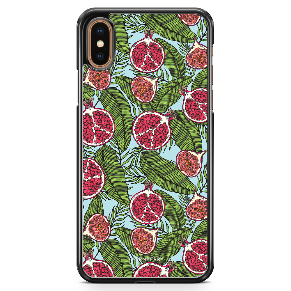 iPhone XS Max Case - Pomegranate