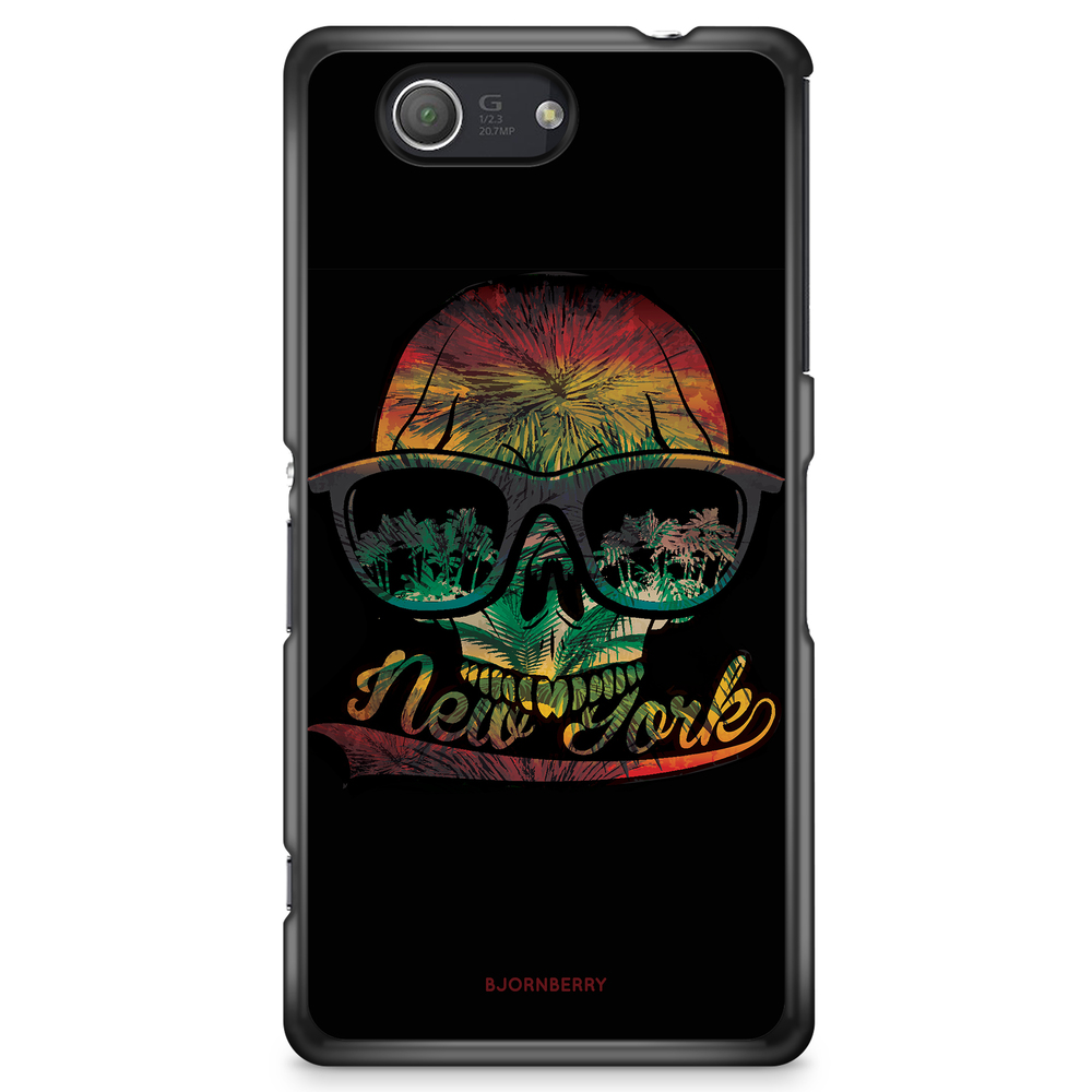 Sony Xperia Z3 Compact Case - New York Skull