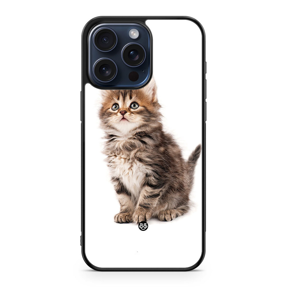 iPhone 15 Pro Max Case - Cute Kitten